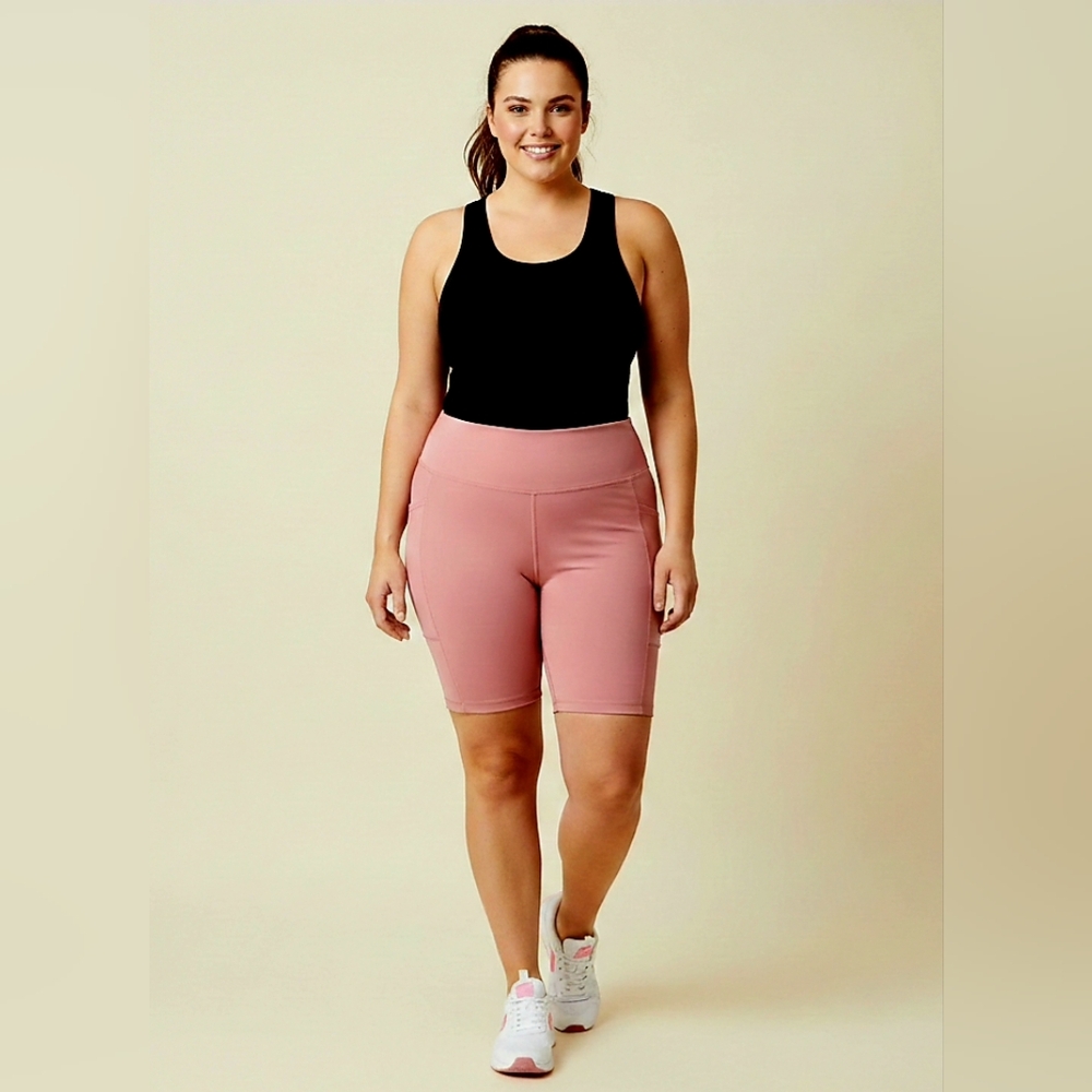 ID Ideology Women Trendy Plus Bike Shorts